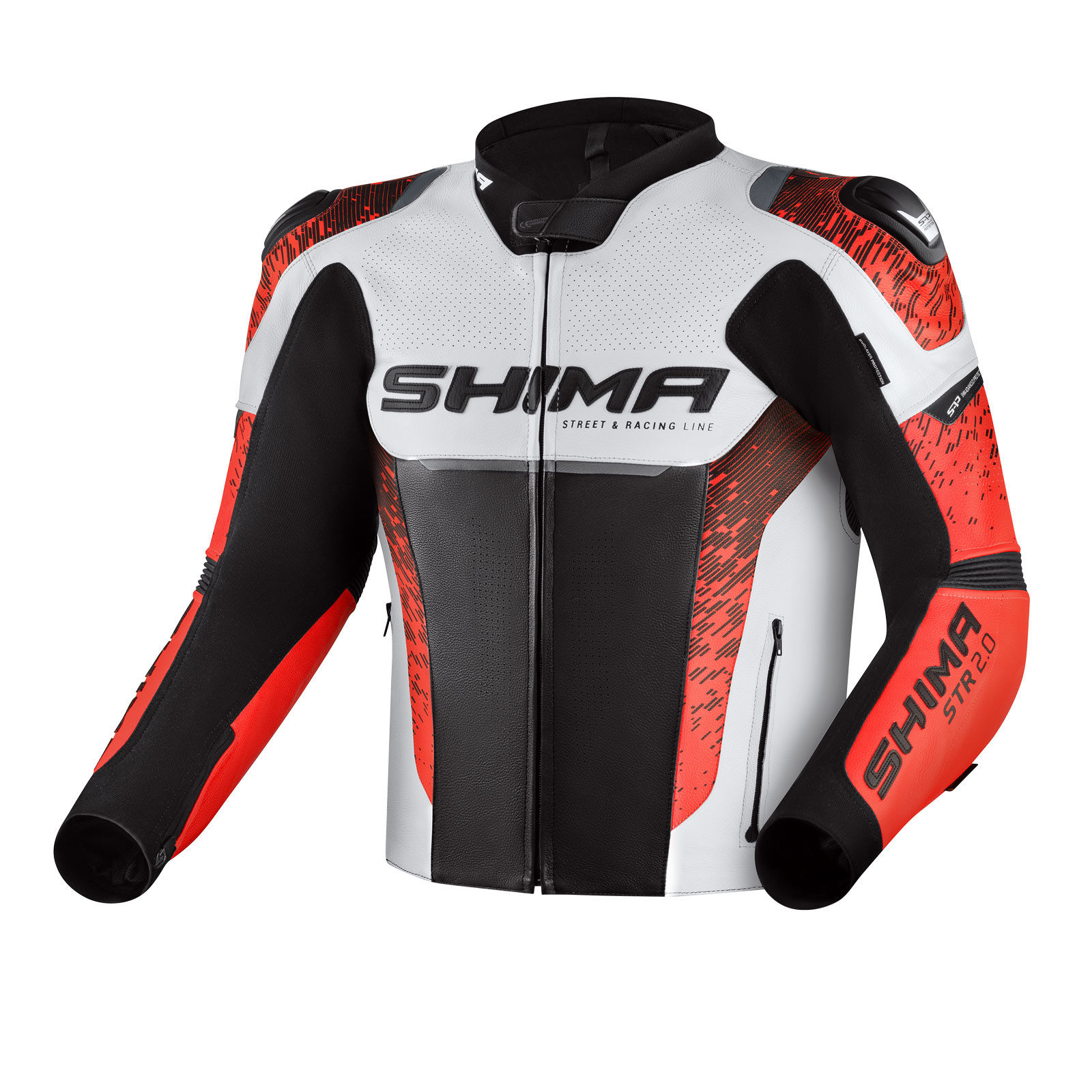 STR 2.0 JKT RED FLUO