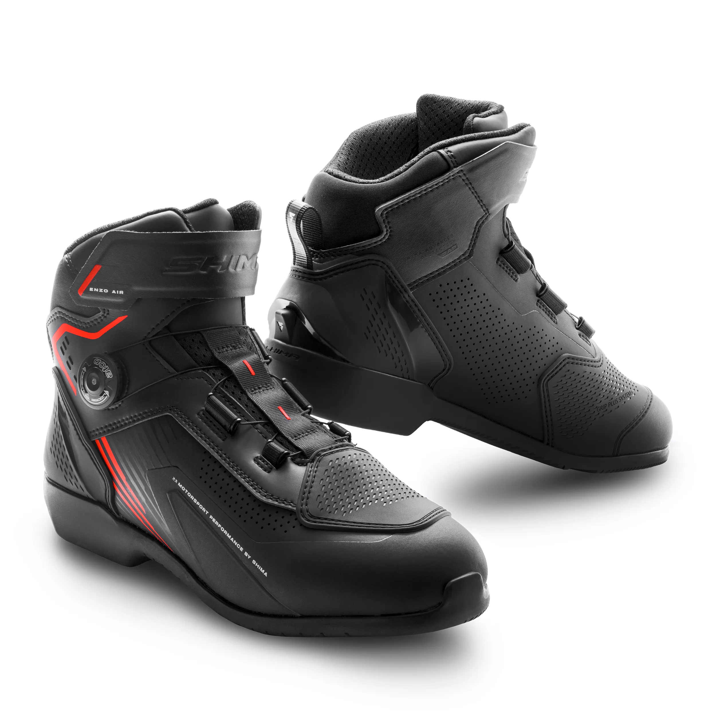 ENZO MEN AIR BLK/RED