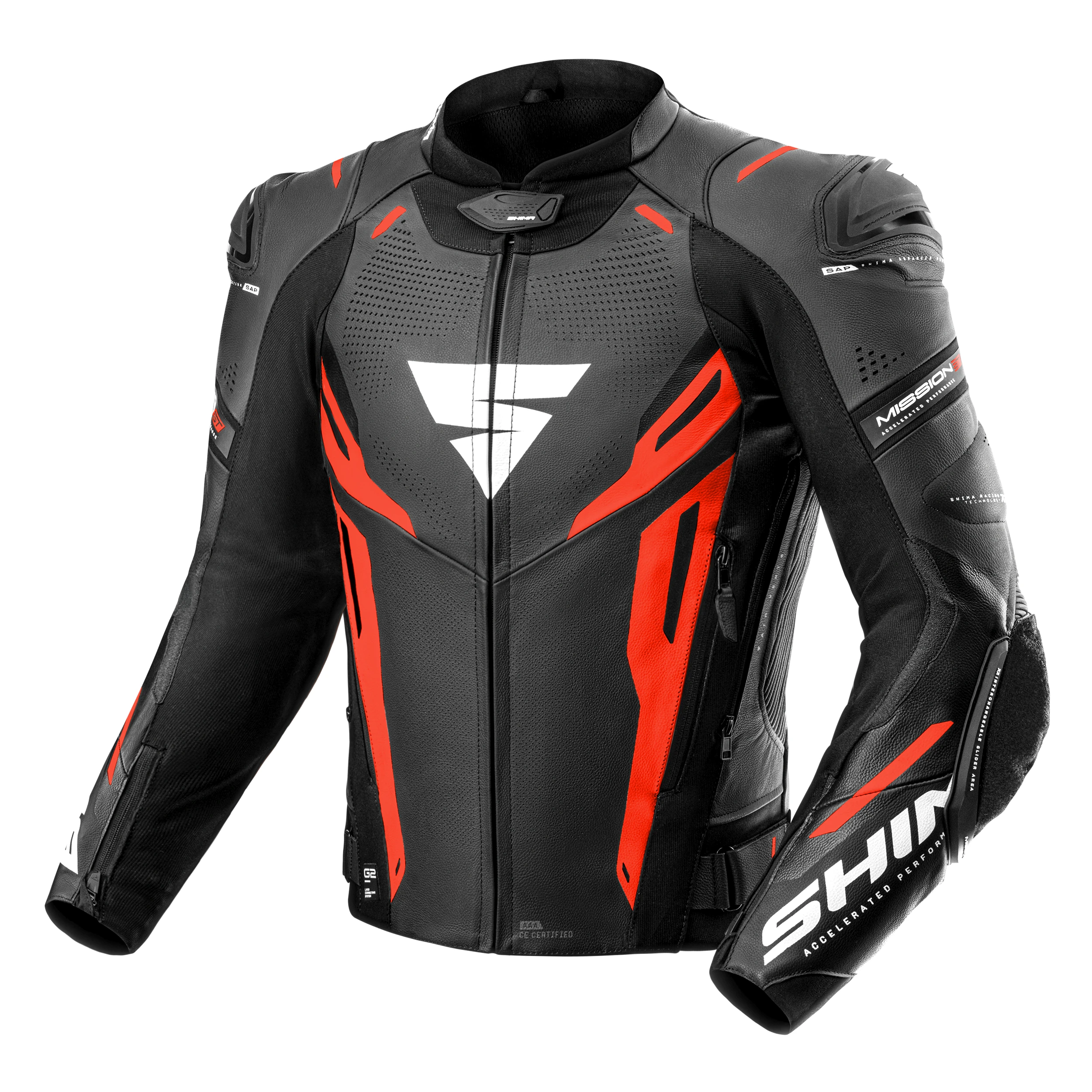 MISSION ST MEN JKT G2 BLK/RED