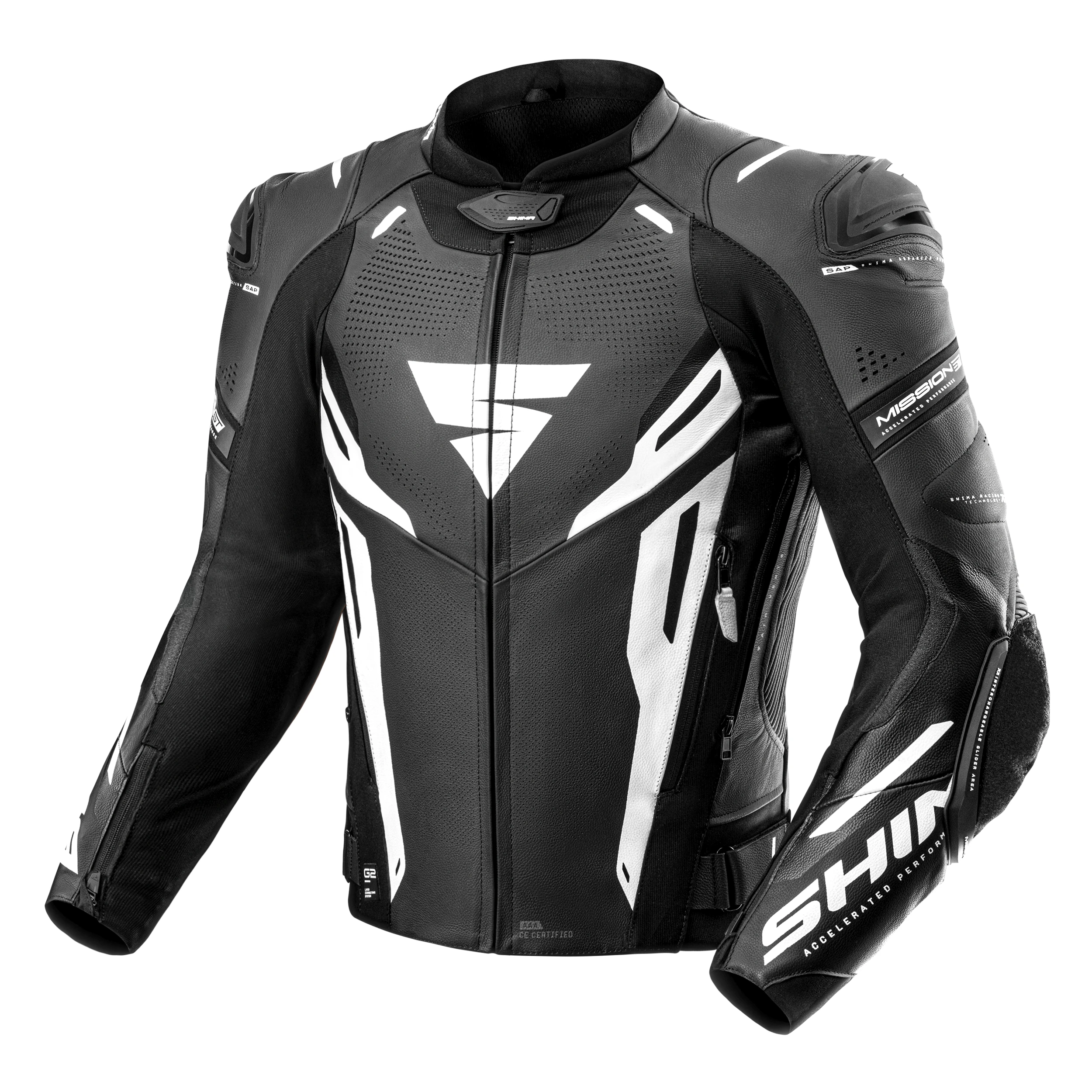 MISSION ST MEN JKT G2 BLK/WHT