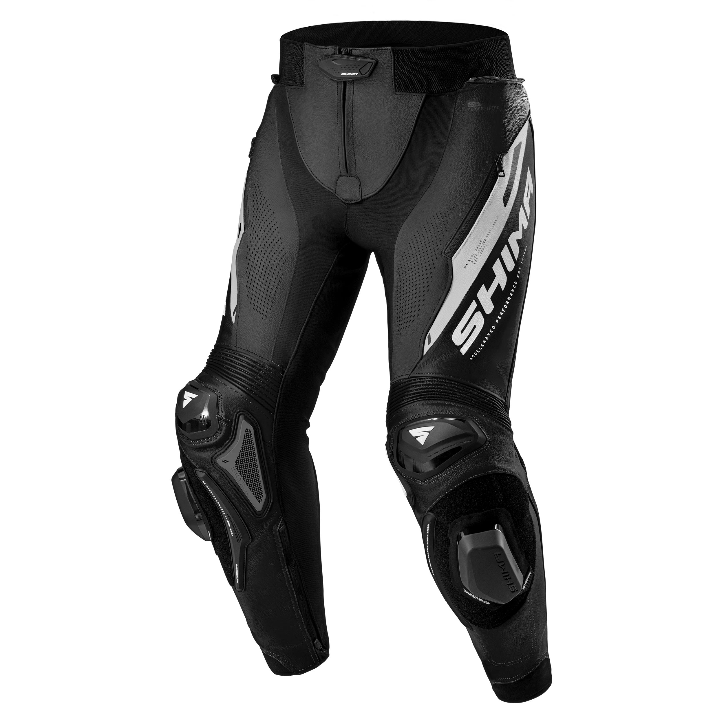 MISSION ST MEN PNT BLK/WHT